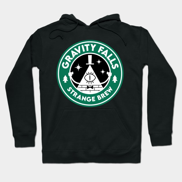 Gravity Falls Strange Brew Starbucks Spoof Hoodie by The Fanatic